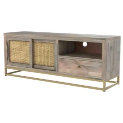 Meuble TV Sangia 145 Cm -Pas Cher Mobiliora Magasin meuble tv 12999189