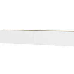 Meuble TV Suspendu Avec 2 Portes - Blanc Et Naturel - AUBEPINA 12 Meuble TV Suspendu Avec 2 Portes - Blanc Et Naturel - AUBEPINA -Pas Cher Mobiliora Magasin meuble tv 13258125