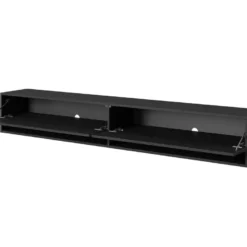 Meuble TV 200 Cm -Frêne Noir - MIRRGO 16 Meuble TV 200 Cm -Frêne Noir - MIRRGO -Pas Cher Mobiliora Magasin meuble tv 13387429