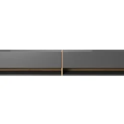 Meuble Tv 200 Cm -graphite Avec Insert Chêne Artisan - MIRRGO 15 Meuble Tv 200 Cm -graphite Avec Insert Chêne Artisan - MIRRGO -Pas Cher Mobiliora Magasin meuble tv 13387443