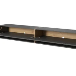 Meuble Tv 200 Cm -graphite Avec Insert Chêne Artisan - MIRRGO 16 Meuble Tv 200 Cm -graphite Avec Insert Chêne Artisan - MIRRGO -Pas Cher Mobiliora Magasin meuble tv 13387445