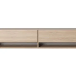 Meuble TV 140 Cm -Chêne Linberg - MIRRGO 14 Meuble TV 140 Cm -Chêne Linberg - MIRRGO -Pas Cher Mobiliora Magasin meuble tv 13387473