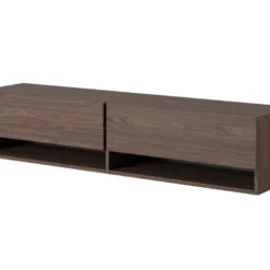 Meuble TV 140 Cm -Chêne noisette - MIRRGO 14 Meuble TV 140 Cm -Chêne noisette - MIRRGO -Pas Cher Mobiliora Magasin meuble tv 13387601