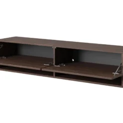 Meuble TV 140 Cm -Chêne noisette - MIRRGO 16 Meuble TV 140 Cm -Chêne noisette - MIRRGO -Pas Cher Mobiliora Magasin meuble tv 13387605