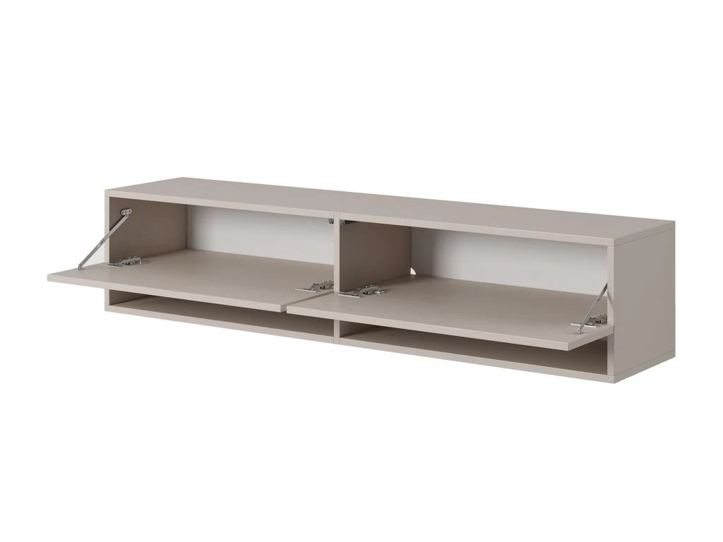 Meuble Tv 140 Cm - Couleur Gris-beige - MIRRGO 9 Meuble Tv 140 Cm - Couleur Gris-beige - MIRRGO – Image 7