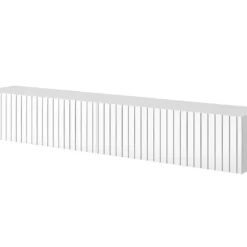 Meuble TV 175 Cm - Blanc - TELIRE -Pas Cher Mobiliora Magasin meuble tv 14294385