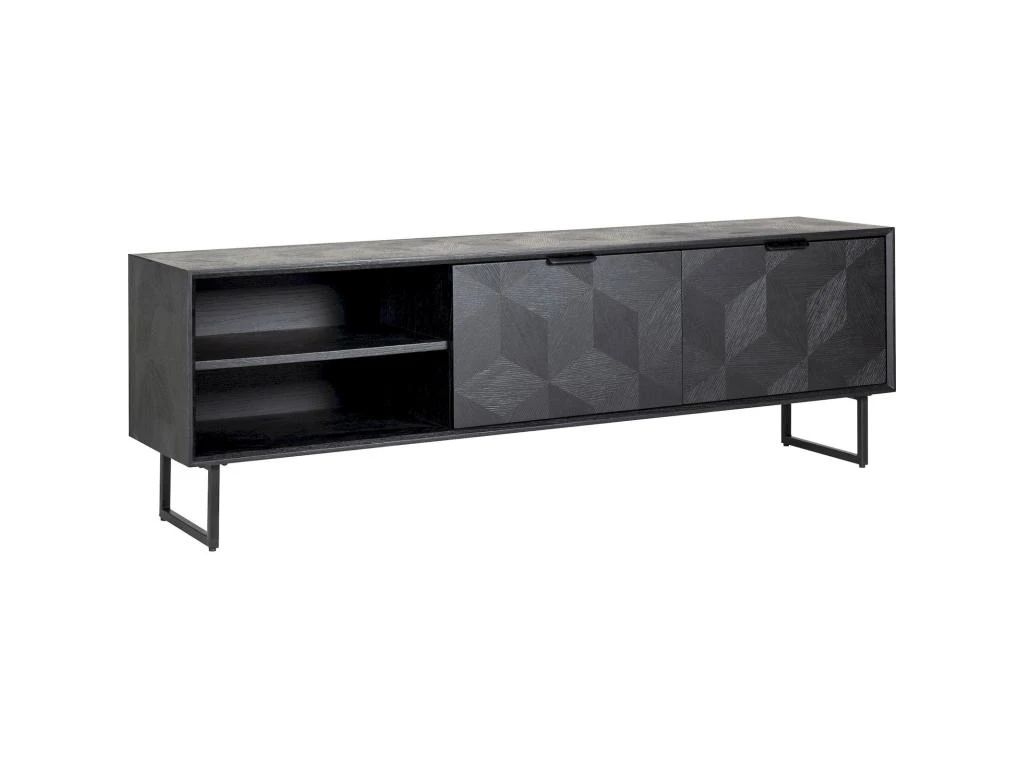 Meuble TV Blax 2 Portes 1 étagère 3 Meuble TV Blax 2 Portes 1 étagère