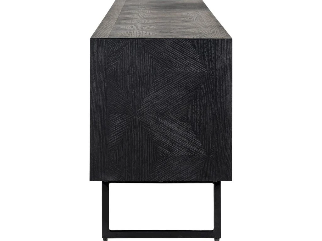 Meuble TV Blax 2 Portes 1 étagère 4 Meuble TV Blax 2 Portes 1 étagère – Image 2