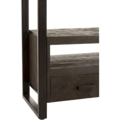 Etagère Meuble TV Lusk En Bois 14 Etagère Meuble TV Lusk En Bois -Pas Cher Mobiliora Magasin meuble tv 15130549