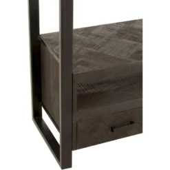 Etagère Meuble TV Lusk En Bois 15 Etagère Meuble TV Lusk En Bois -Pas Cher Mobiliora Magasin meuble tv 15130551