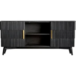 Meuble Tv Plissé Wood -Pas Cher Mobiliora Magasin meuble tv 15130615