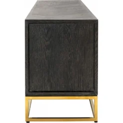 Meuble TV Blackbone 4 Portes -Pas Cher Mobiliora Magasin meuble tv 15130871