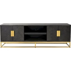 Meuble TV Blackbone 4 Portes -Pas Cher Mobiliora Magasin meuble tv 15130873