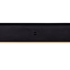 Meuble TV Avec 2 Portes Et 1 étagère En Bois De Manguier Et Métal - Noir Et Doré - ANALIMY -Pas Cher Mobiliora Magasin meuble tv 16582433