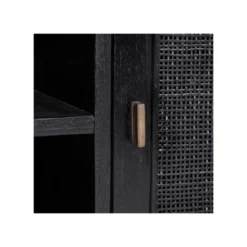 Meuble TV 2 Niches Bois/Noir - NIGRITA 13 Meuble TV 2 Niches Bois/Noir - NIGRITA -Pas Cher Mobiliora Magasin meuble tv 17629977