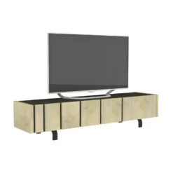 Meuble TV 3 Portes Chêne Clair/Ardoise - FOREST 12 Meuble TV 3 Portes Chêne Clair/Ardoise - FOREST -Pas Cher Mobiliora Magasin meuble tv 17630095