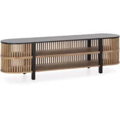 Meuble TV /Audio 175 X 40 X 50 Cm Bois, Métal