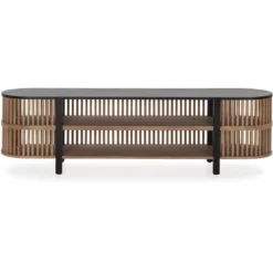 Meuble TV /Audio 175 X 40 X 50 Cm Bois, Métal -Pas Cher Mobiliora Magasin meuble tv 20122093