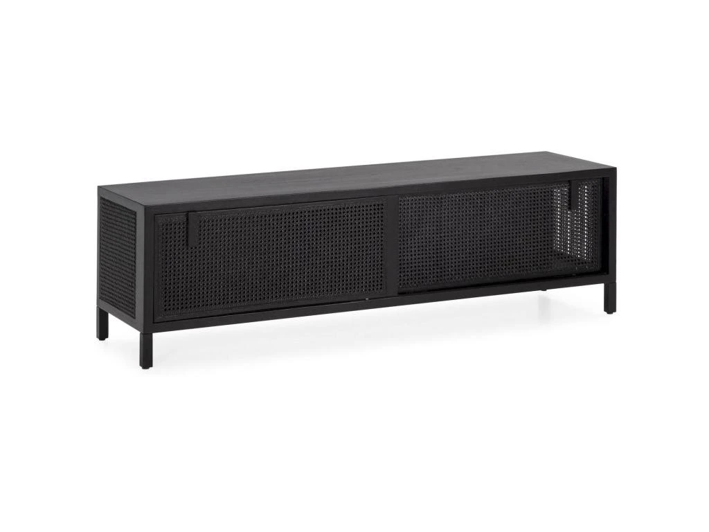 Meuble TV /Audio 160 X 42 X 48 Cm Bois, Rotin 3 Meuble TV /Audio 160 X 42 X 48 Cm Bois, Rotin