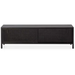 Meuble TV /Audio 160 X 42 X 48 Cm Bois, Rotin 8 Meuble TV /Audio 160 X 42 X 48 Cm Bois, Rotin -Pas Cher Mobiliora Magasin meuble tv 20122167