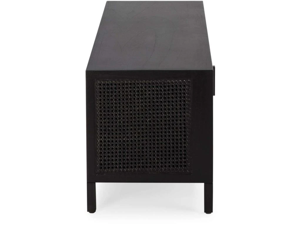 Meuble TV /Audio 160 X 42 X 48 Cm Bois, Rotin 6 Meuble TV /Audio 160 X 42 X 48 Cm Bois, Rotin – Image 4