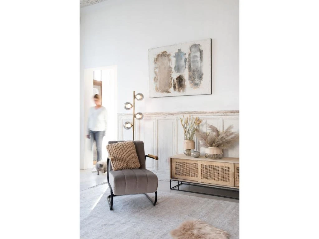 Meuble TV Cannage Manville En Bois 4 Meuble TV Cannage Manville En Bois â Image 2