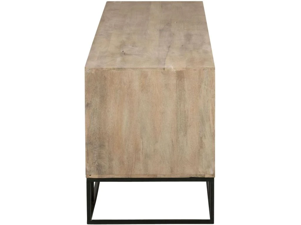 Meuble TV Cannage Manville En Bois 6 Meuble TV Cannage Manville En Bois â Image 4