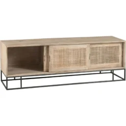 Meuble TV Cannage Manville En Bois 16 Meuble TV Cannage Manville En Bois -Pas Cher Mobiliora Magasin meuble tv 20122225