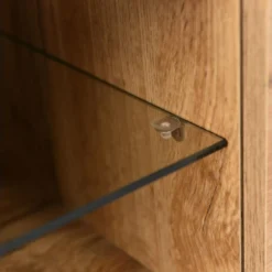 Meuble TV 175cm Industriel Avec LED - 3 Portes + 2 étagères - Naturel 21 Meuble TV 175cm Industriel Avec LED - 3 Portes + 2 étagères - Naturel -Pas Cher Mobiliora Magasin meuble tv 20939451