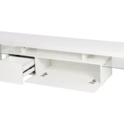 Meuble TV LED "Tina" Laqué - Blanc 10 Meuble TV LED "Tina" Laqué - Blanc -Pas Cher Mobiliora Magasin meuble tv 20976499