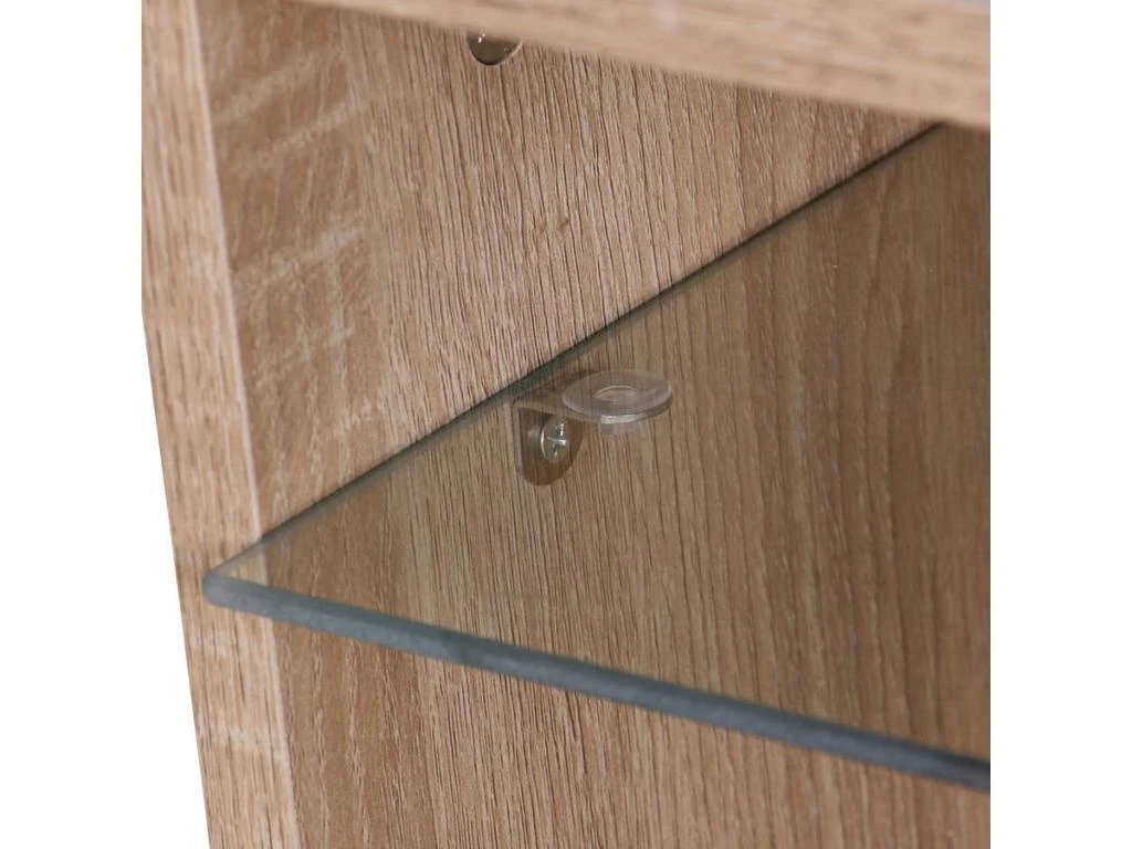 Meuble TV LED "Parson" - Chêne 8 Meuble TV LED "Parson" - Chêne – Image 6