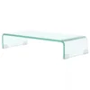 Meuble Télé Buffet Tv Télévision Design Pratique Pour Moniteur 60 Cm Verre Transparent 2502256 -Pas Cher Mobiliora Magasin meuble tv 21022133
