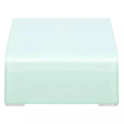 Meuble Télé Buffet Tv Télévision Design Pratique Support Pour Moniteur 40 Cm Verre Blanc 2502227 -Pas Cher Mobiliora Magasin meuble tv 21022273