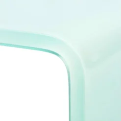 Meuble Télé Buffet Tv Télévision Design Pratique Support Pour Moniteur 40 Cm Verre Blanc 2502227 -Pas Cher Mobiliora Magasin meuble tv 21022277