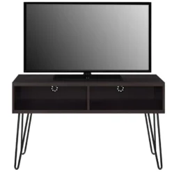 Meuble TV En Panneaux De Particules Stratifiés Marron -Pas Cher Mobiliora Magasin meuble tv 21685523