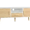 Meuble Tv Scandinave CADIX Aspect Bois Clair Et Blanc 2 Meuble Tv Scandinave CADIX Aspect Bois Clair Et Blanc -Pas Cher Mobiliora Magasin meuble tv 21989013