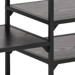 Sea Meuble TV Avec 3 Tablettes De Rangement, Noir. -Pas Cher Mobiliora Magasin meuble tv 22048143