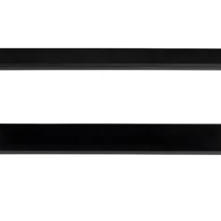 Vita - Meuble TV En Bois Et Métal L100cm - Couleur - Noir