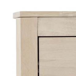 Veneto Meuble TV Avec 2 Tiroirs Et Un Plateau En Chêne Blanc Délavé. -Pas Cher Mobiliora Magasin meuble tv 22163117