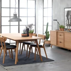 Rhoda Meuble TV 1 Tablette De Rangement Et 1 Porte, Plaqué Chêne. -Pas Cher Mobiliora Magasin meuble tv 22163551