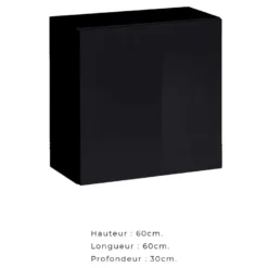 Ensemble De Meubles Design De Salon SWITCH IV. Coloris Noir Et Chêne. Finitions Noir Brillant Et Chêne Fraisé. 11 Ensemble De Meubles Design De Salon SWITCH IV. Coloris Noir Et Chêne. Finitions Noir Brillant Et Chêne Fraisé. -Pas Cher Mobiliora Magasin meuble tv 22357579