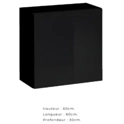 Ensemble De Meubles Design De Salon SWITCH V, Coloris Noir Et Chêne. Finitions Noir Brillant Et Chêne Fraisé. 11 Ensemble De Meubles Design De Salon SWITCH V, Coloris Noir Et Chêne. Finitions Noir Brillant Et Chêne Fraisé. -Pas Cher Mobiliora Magasin meuble tv 22414829