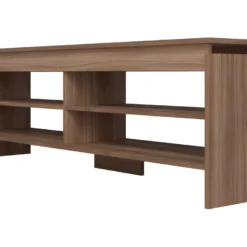 Meuble TV 65 Pouces Châtaignier 5 Niches 153 Cm -Pas Cher Mobiliora Magasin meuble tv 22970071