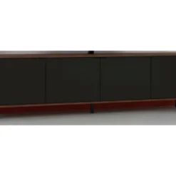 Meuble TV BAR 70 Pouces 3 Portes 3 Niches Châtaignier Noir 11 Meuble TV BAR 70 Pouces 3 Portes 3 Niches Châtaignier Noir -Pas Cher Mobiliora Magasin meuble tv 22970135