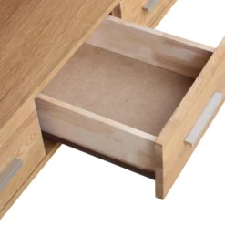 Meuble TV BROCELIANDE II - 1 Niche, 3 Tiroirs - Chêne Huilé 15 Meuble TV BROCELIANDE II - 1 Niche, 3 Tiroirs - Chêne Huilé -Pas Cher Mobiliora Magasin meuble tv 233577