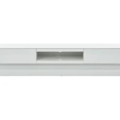 Meuble TV FIRMAMENT - MDF Laqué Blanc - LEDs - 2 Tiroirs & 1 Niche -Pas Cher Mobiliora Magasin meuble tv 379149