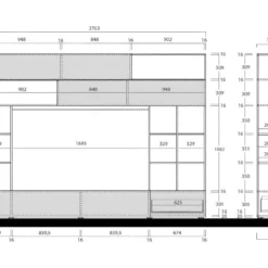 Mur TV MAJORIS Avec Rangements - Coloris : Blanc Laqué Et Béton 11 Mur TV MAJORIS Avec Rangements - Coloris : Blanc Laqué Et Béton -Pas Cher Mobiliora Magasin meuble tv 385625