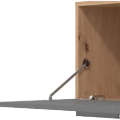 Mur TV Avec Rangements - Coloris : Naturel Et Gris - VURLENI 14 Mur TV Avec Rangements - Coloris : Naturel Et Gris - VURLENI -Pas Cher Mobiliora Magasin meuble tv 6061073