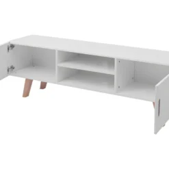 Meuble Télé Buffet Tv Télévision Design Pratique Mdf 150 Cm Blanc Brillant 2502042 10 Meuble Télé Buffet Tv Télévision Design Pratique Mdf 150 Cm Blanc Brillant 2502042 -Pas Cher Mobiliora Magasin meuble tv 8917643