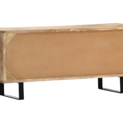 Meuble Télé Buffet Tv Télévision Design Pratique 90 Cm Bois De Manguier Massif 2502020 11 Meuble Télé Buffet Tv Télévision Design Pratique 90 Cm Bois De Manguier Massif 2502020 -Pas Cher Mobiliora Magasin meuble tv 8918047